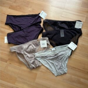 Bundle of 6 NWT Calvin Klein Panties